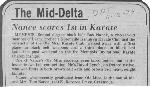 Nance Scores 1st in Karate - Memphis Tournament results