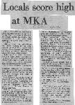 Locals Score High at MKA - Meridian Tournament Results